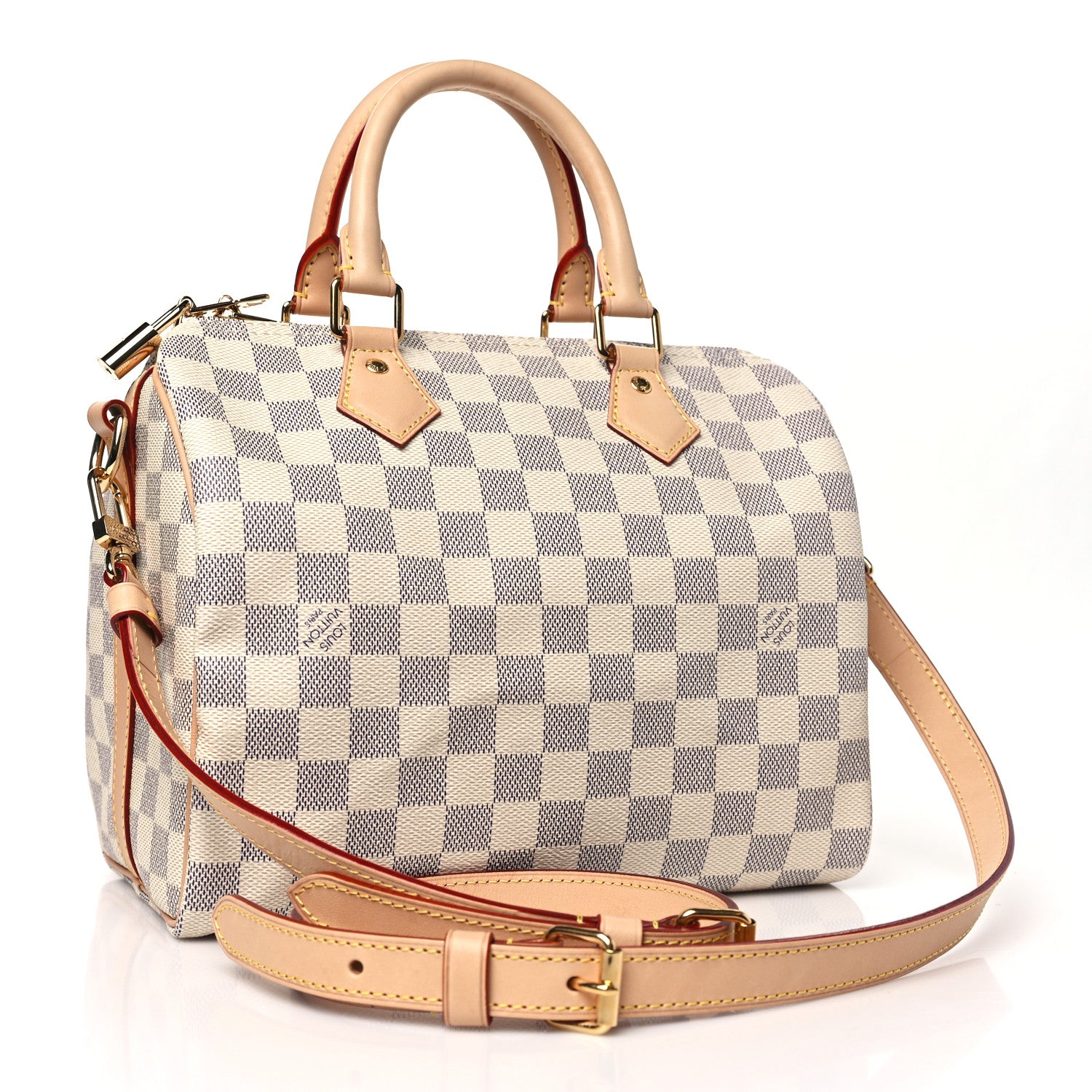Louis Vuitton Damier Azur Speedy Bandouliere 25 3 of 10