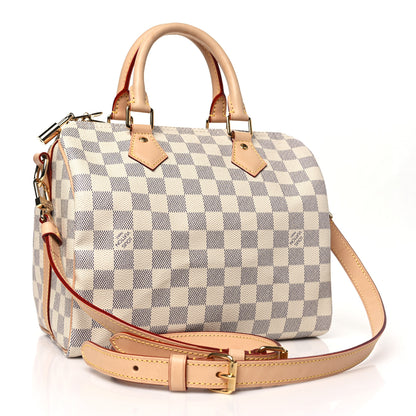 Louis Vuitton Damier Azur Speedy Bandouliere 25 3 of 10