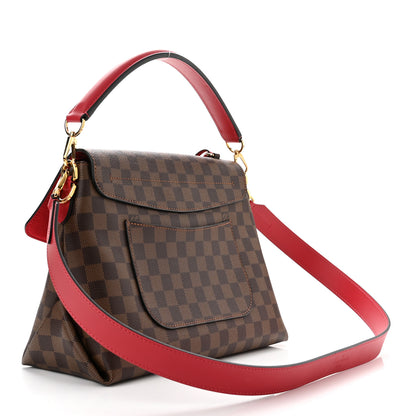 Louis Vuitton Damier Ebene Beaubourg MM Scarlet 3 of 10
