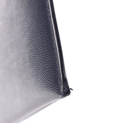 Saint Laurent Grain De Poudre Mini Tablet Holder Marine 11 of 12