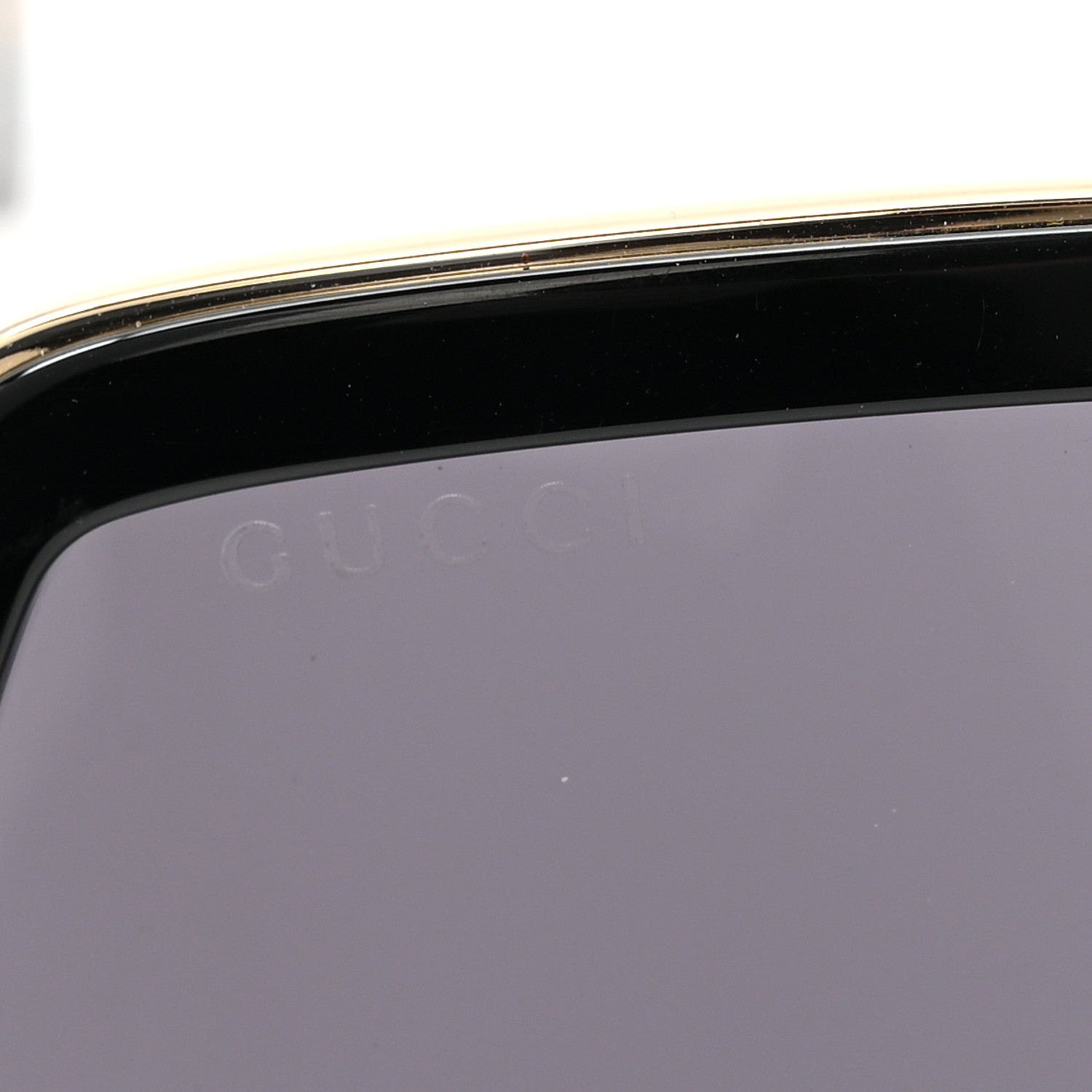 Gucci Acetate Oversize Square Frame GG0106S Sunglasses Black 7 of 7