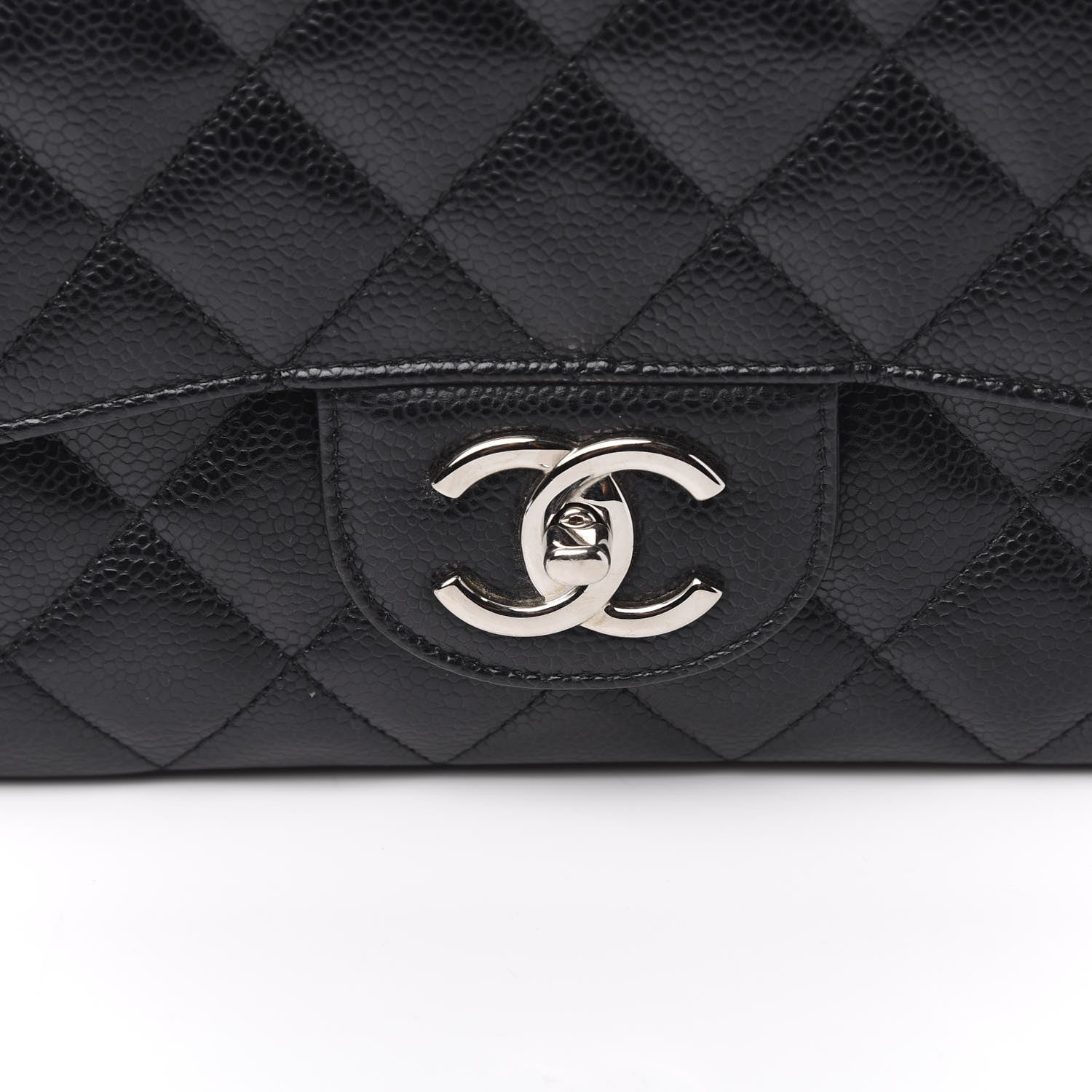 Chanel Caviar Quilted Maxi Double Flap Black 10 of 10