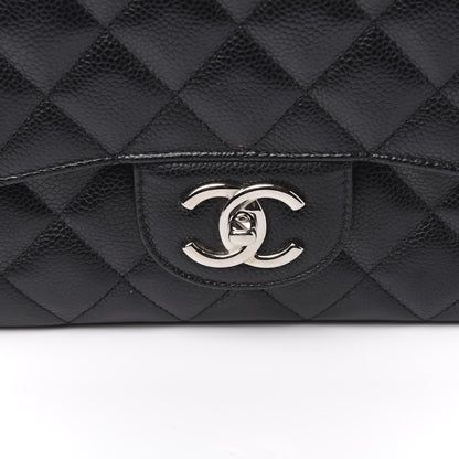 Chanel Caviar Quilted Maxi Double Flap Black 10 of 10