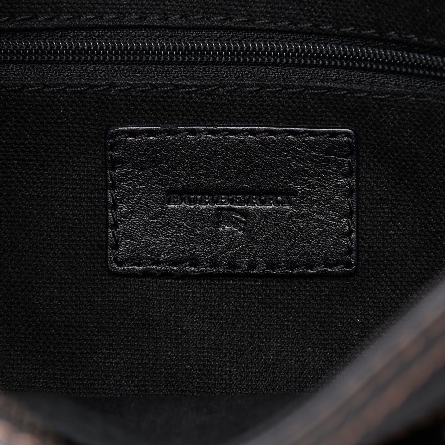 Calfskin Two Front Pocket Shoulder Bag Black