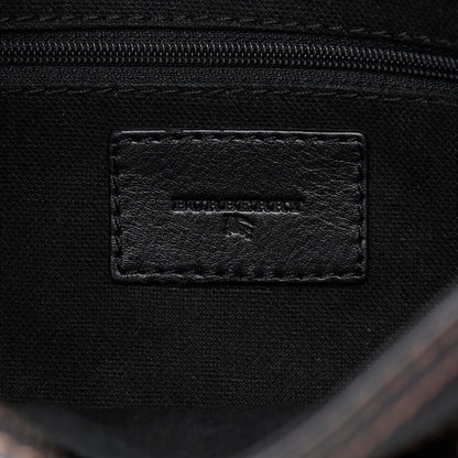 Burberry Calfskin Two Front Pocket Shoulder Bag Black 5 of 11