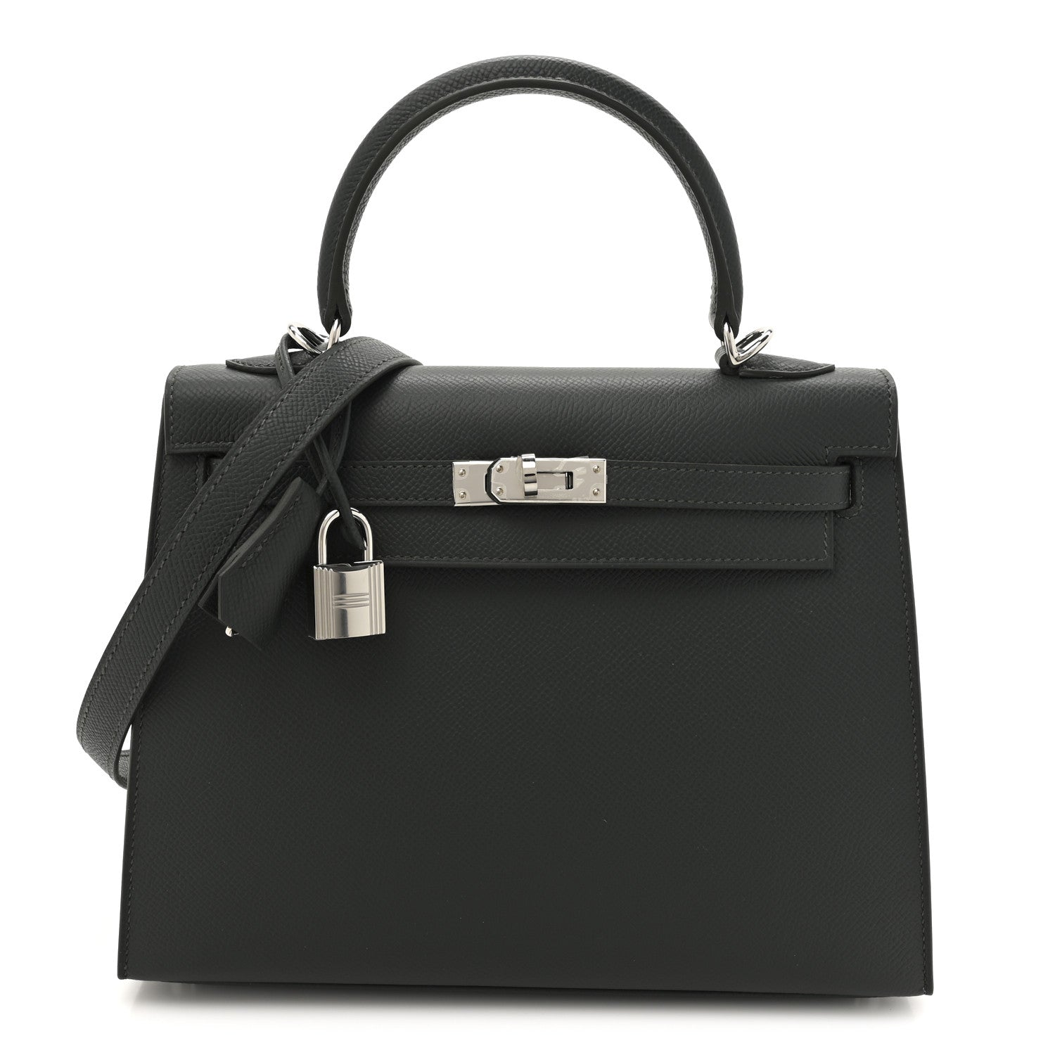 Hermes Epsom Kelly Sellier 25 Vert Mangrove 1 of 10