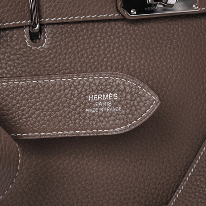 Hermes Taurillon Clemence Jypsiere 31 Etoupe 6 of 9