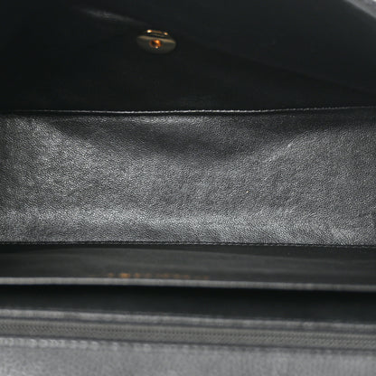 Chanel Caviar Quilted Jumbo Single Flap Black 5 of 13