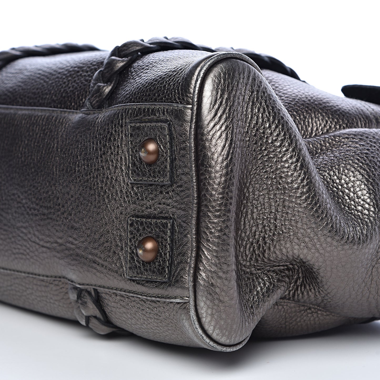 Metallic Classic Grain Braided Bayswater