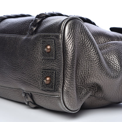 Mulberry Metallic Classic Grain Braided Bayswater 12 of 12