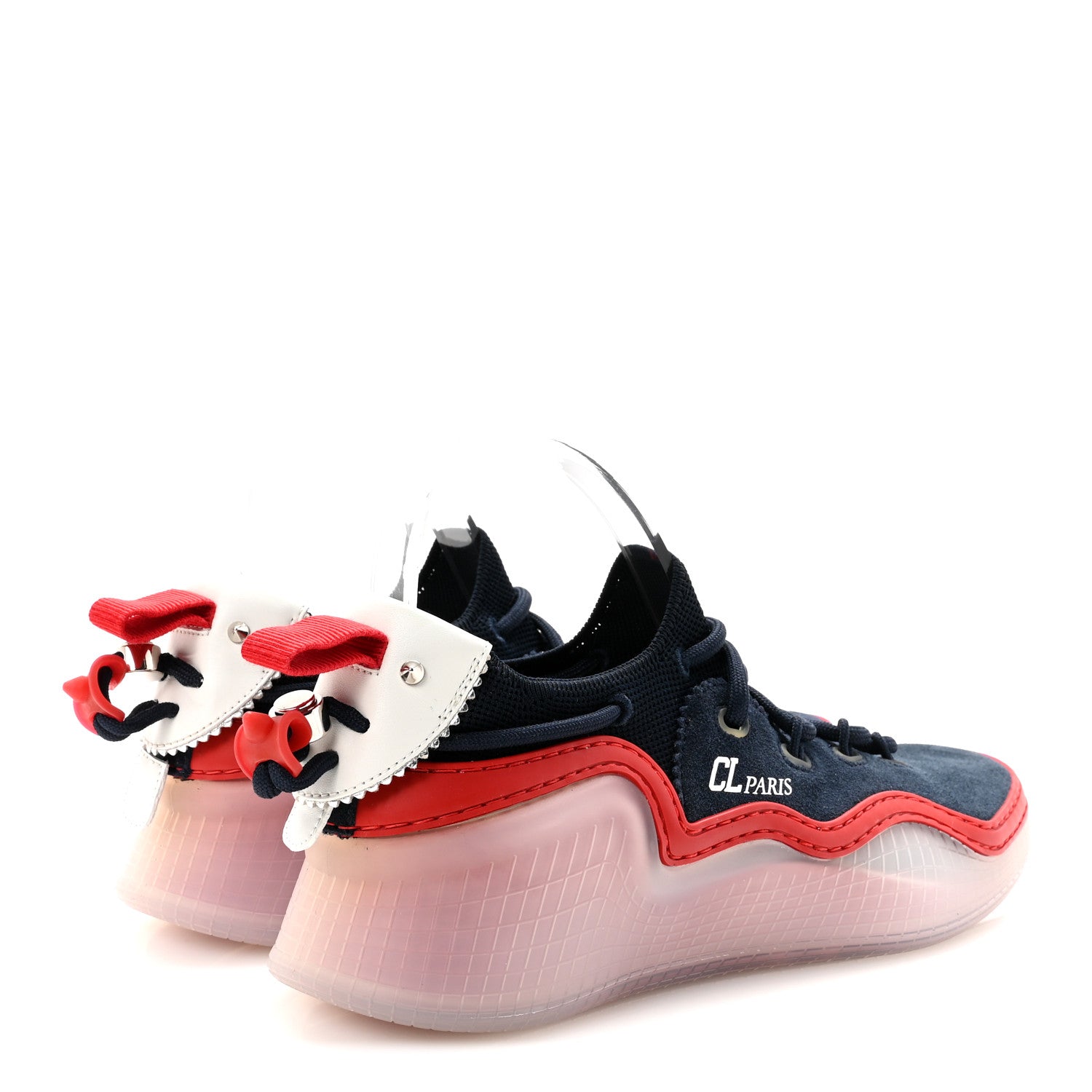 Christian Louboutin Suede Arpoador Donna Sneakers 40 Marine 5 of 9
