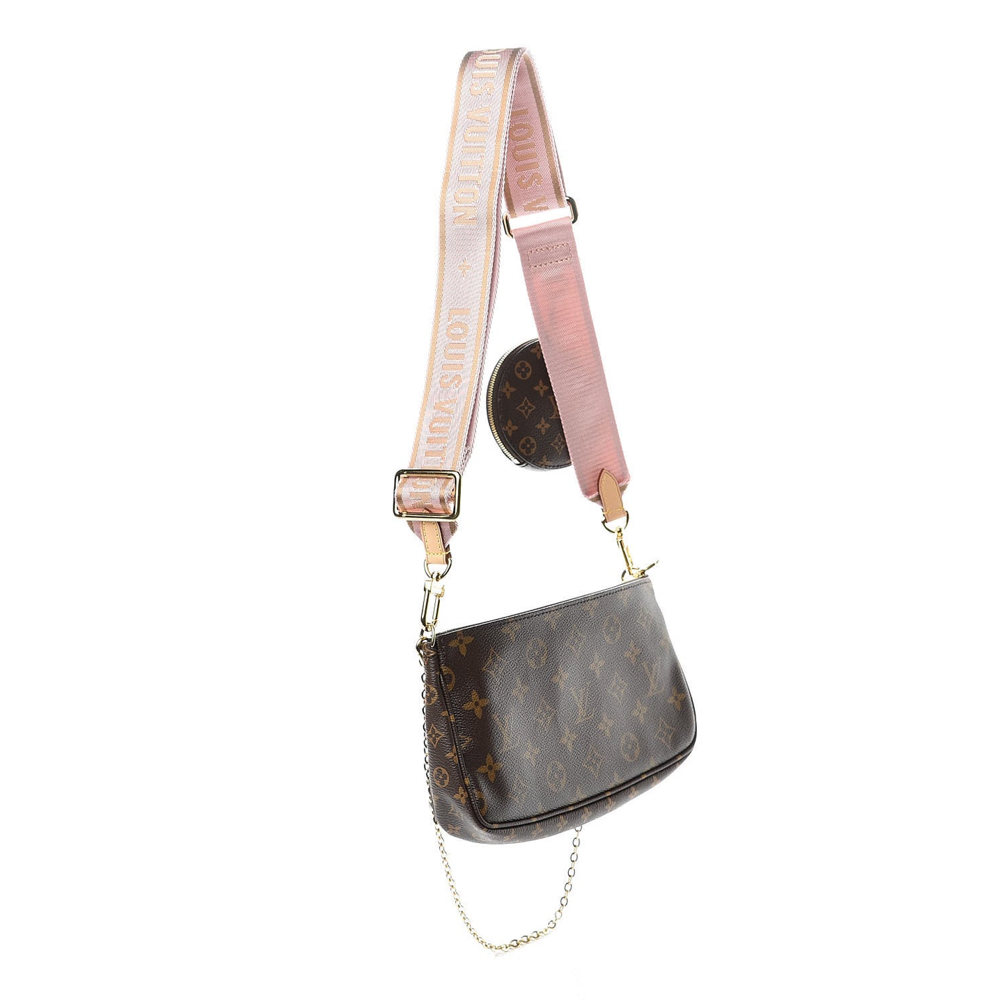 Monogram Multi Pochette Accessories Rose Clair