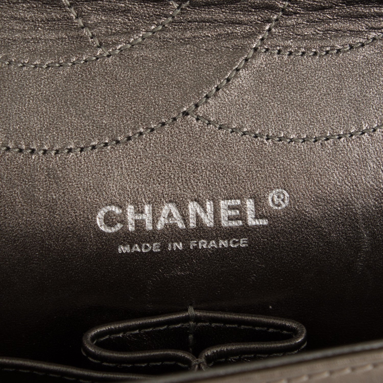 Chanel Metallic Aged Calfskin Quilted 2.55 Reissue 227 Flap Bronze 6 of 8