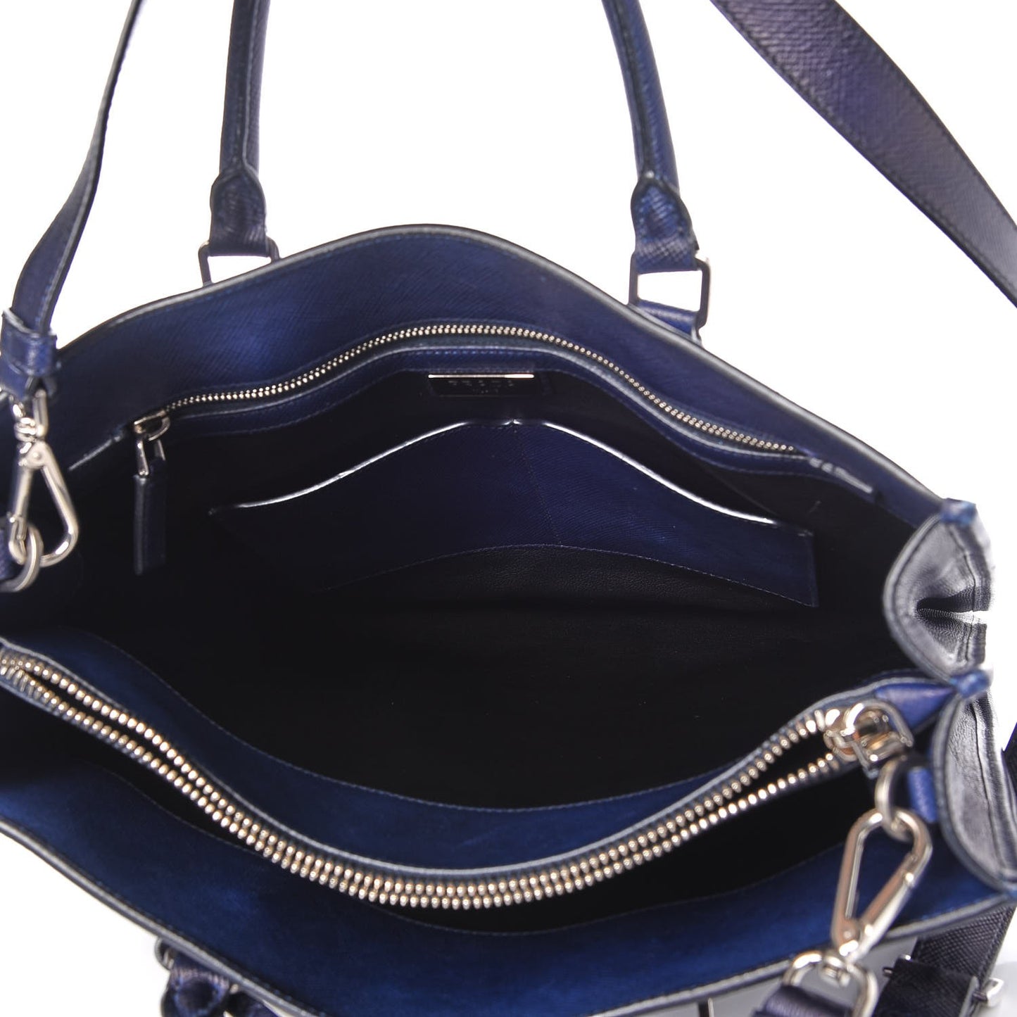 Saffiano Cuir Double Handle Tote Baltico