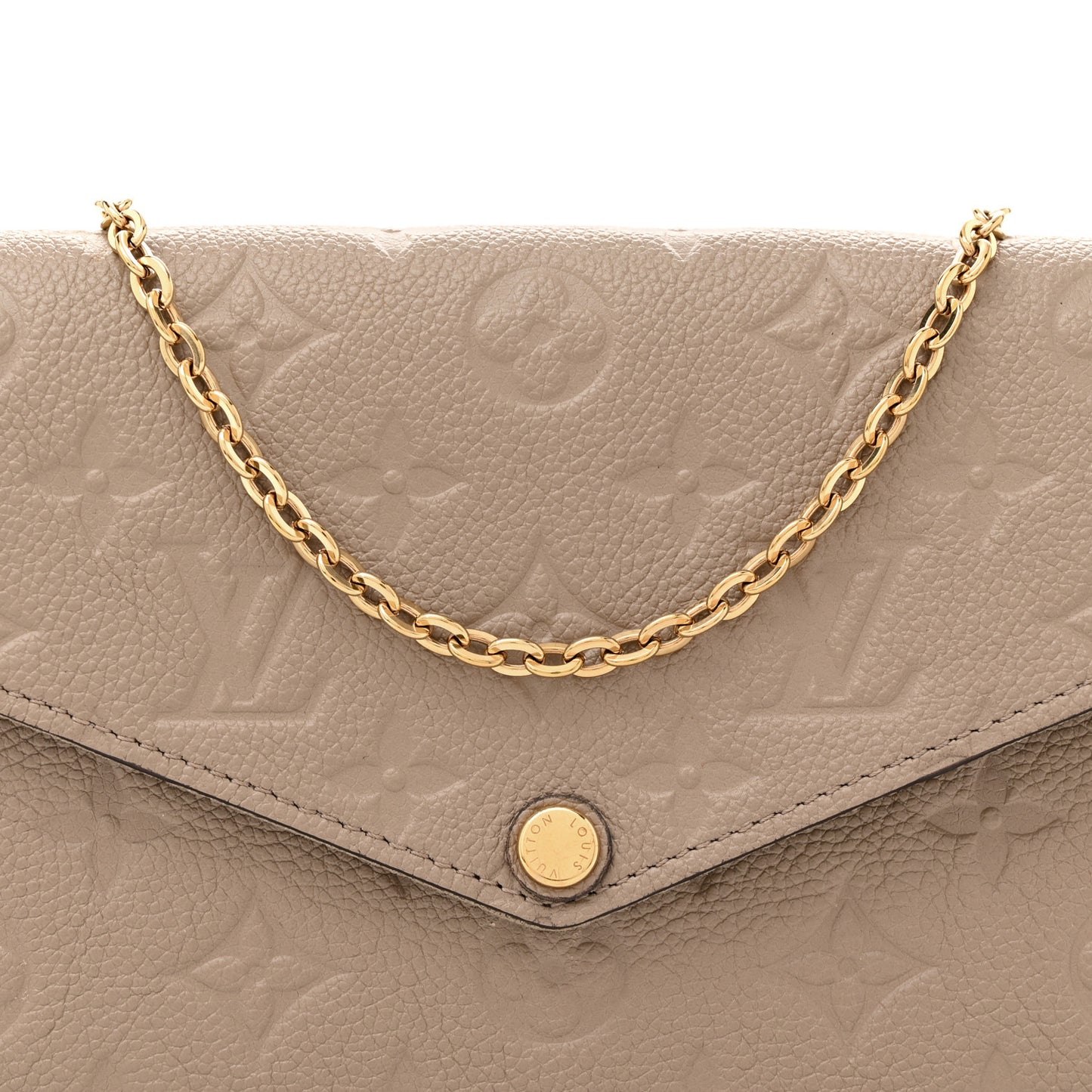Empreinte Pochette Felicie Chain Wallet Tourterelle