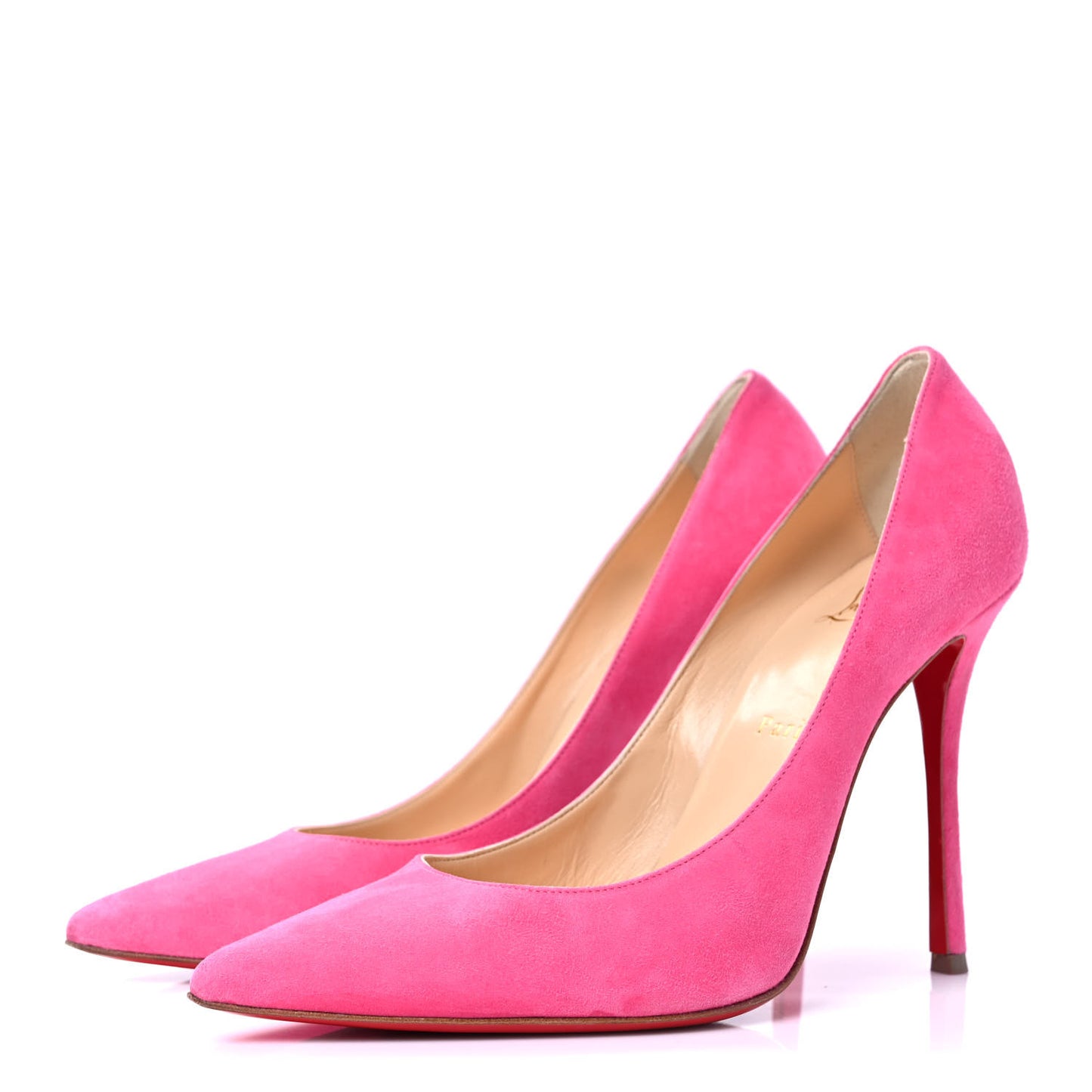 Suede Decoltish 100 Pumps 40 Pink