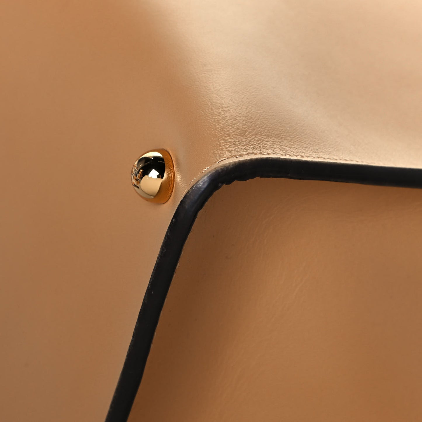 Vitello King Medium Fendi Way Tote Miele Scuro