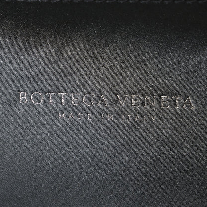 Bottega Veneta Satin Intreccio Impero Ayers Knot Clutch Grey 6 of 6