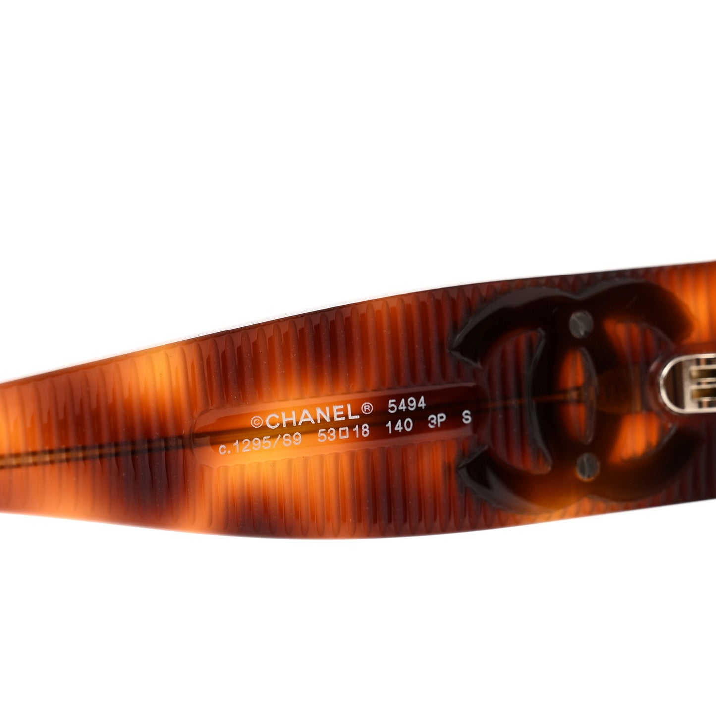 Square Polarized CC Sunglasses 5494 Tortoise Brown