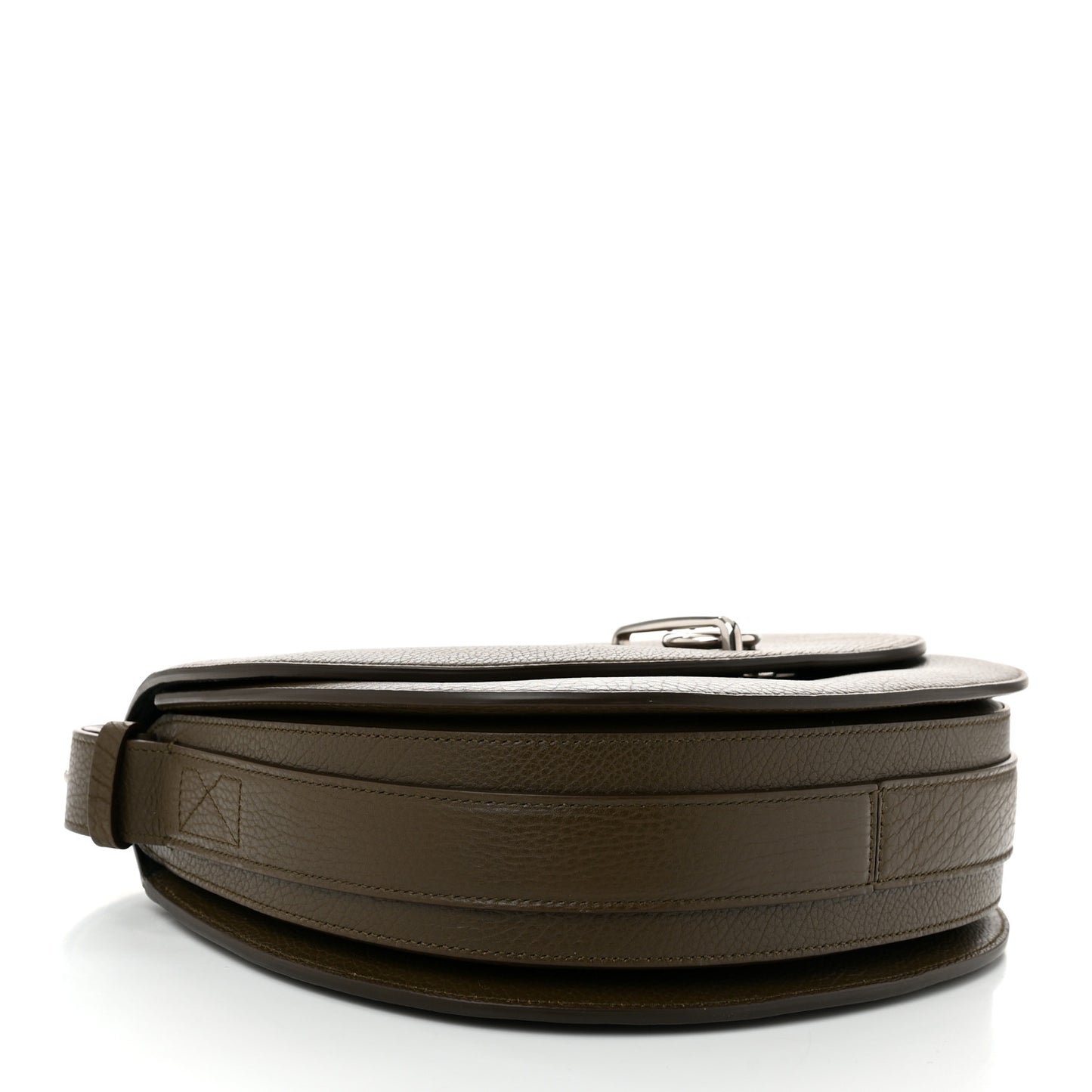 Calfskin Medium Rocking Horse Crossbody Military