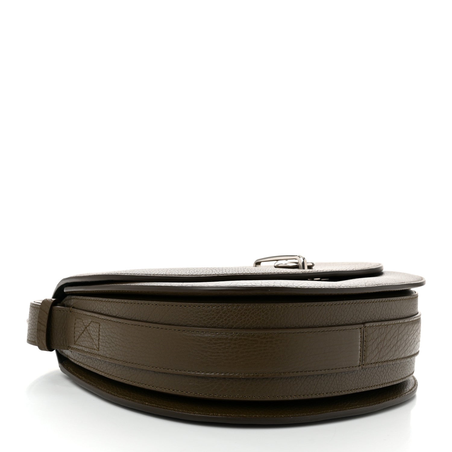 Burberry Calfskin Medium Rocking Horse Crossbody Military 4 of 9