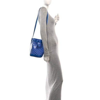 Goyard Goyardine Petit Flot Bucket Bag PM Sky Morning 2 of 9