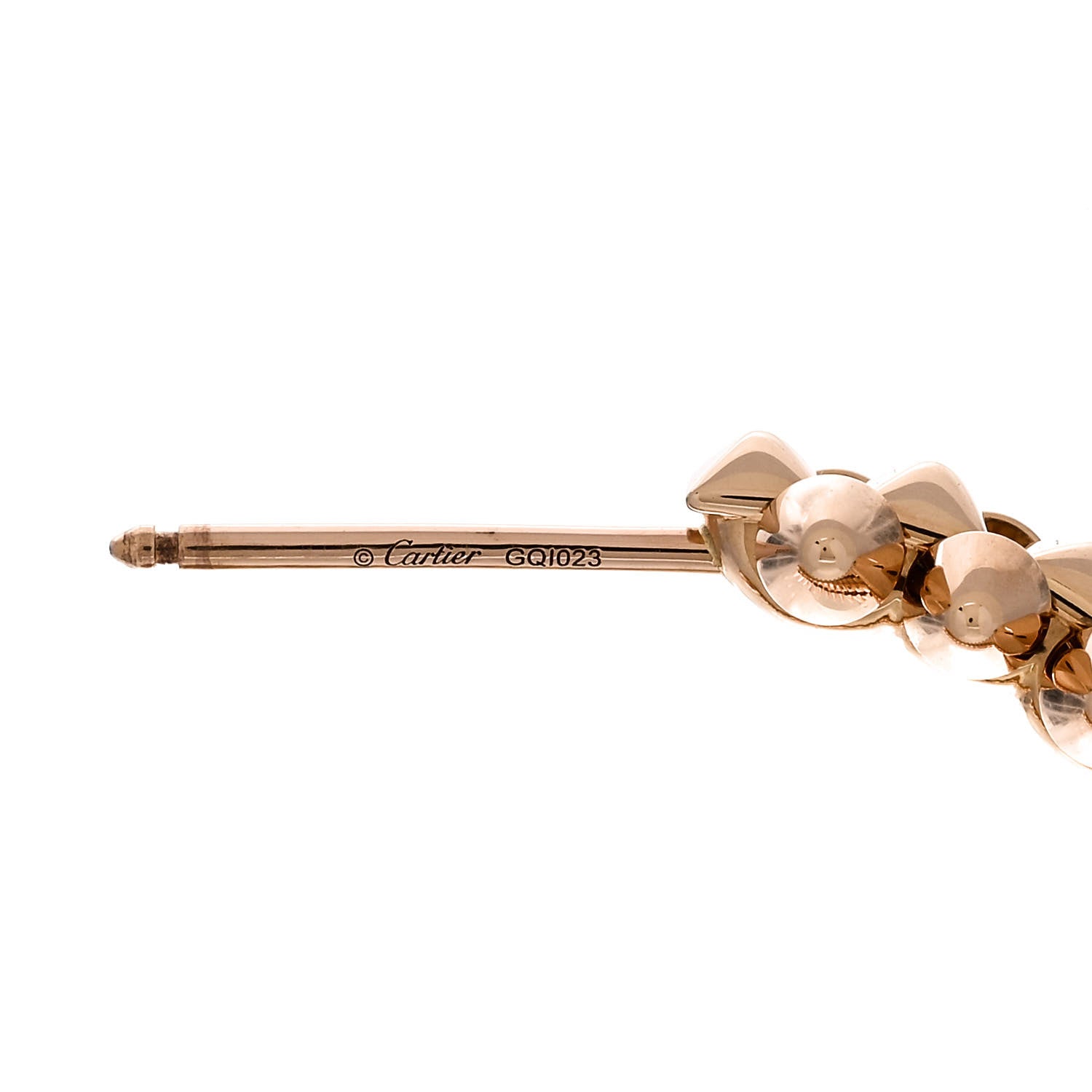 Cartier 18K Pink Gold Small Clash de Cartier Earrings 4 of 6