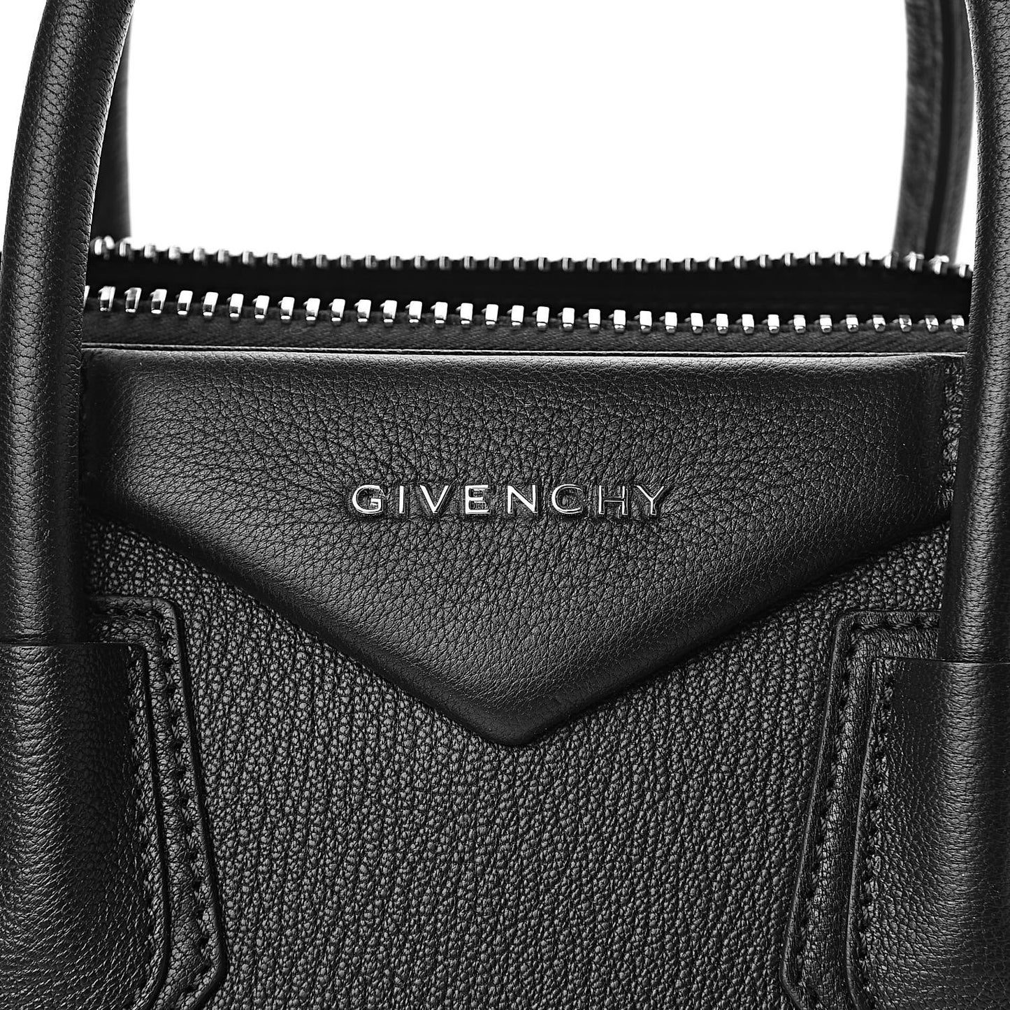 Sugar Goatskin Small Antigona Black