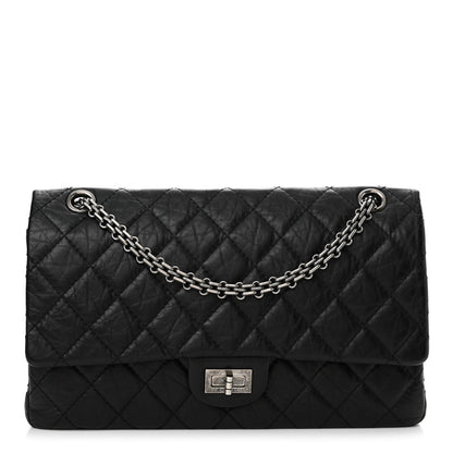 Chanel Aged Calfskin Quilted 2.55 Reissue 226 Flap Black 1 of 13