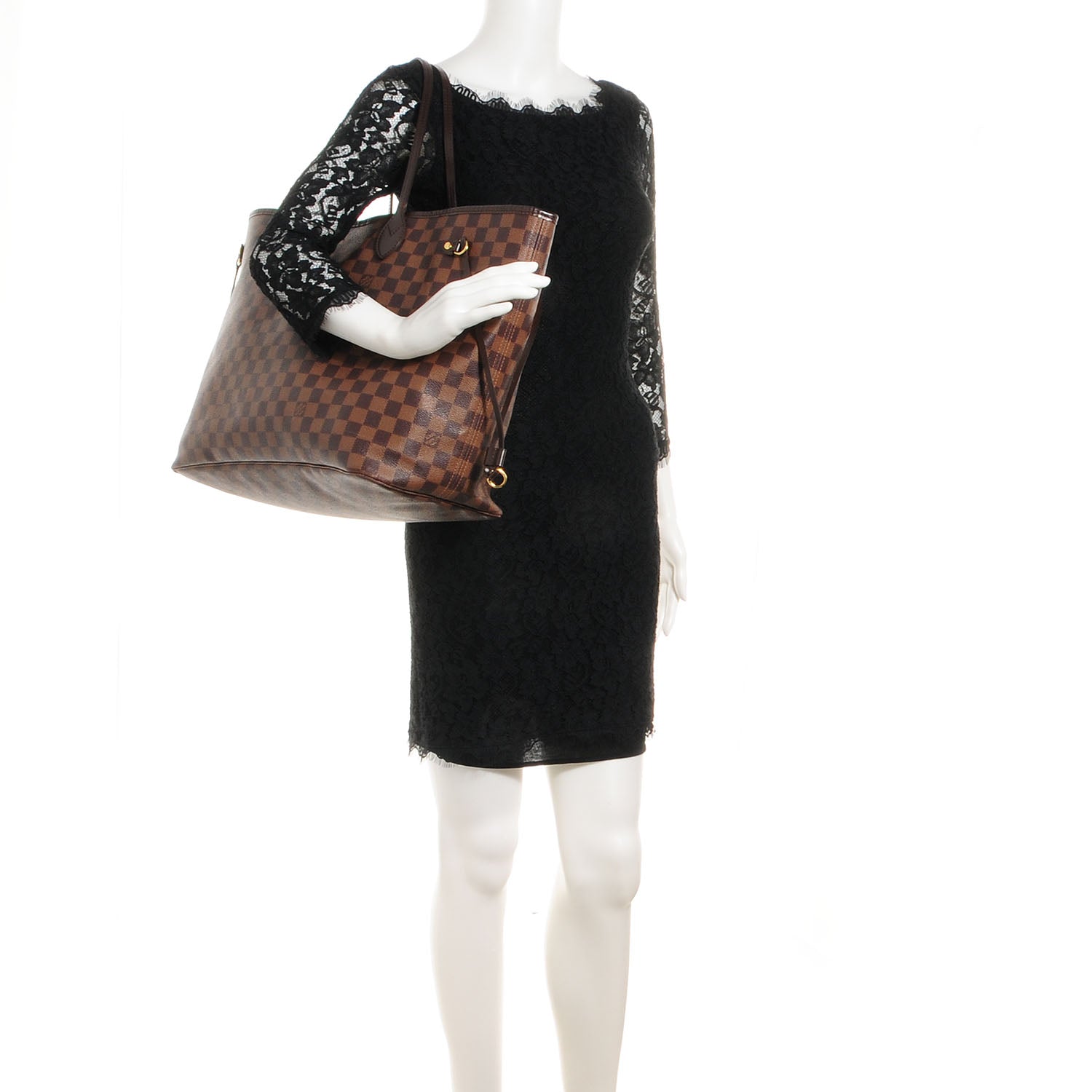 Louis Vuitton Damier Ebene Neverfull GM 2 of 7