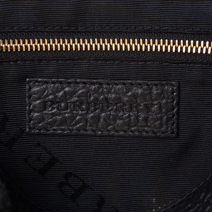 Burberry Signature Grain Calfskin Crossbody Bag Black 5 of 5