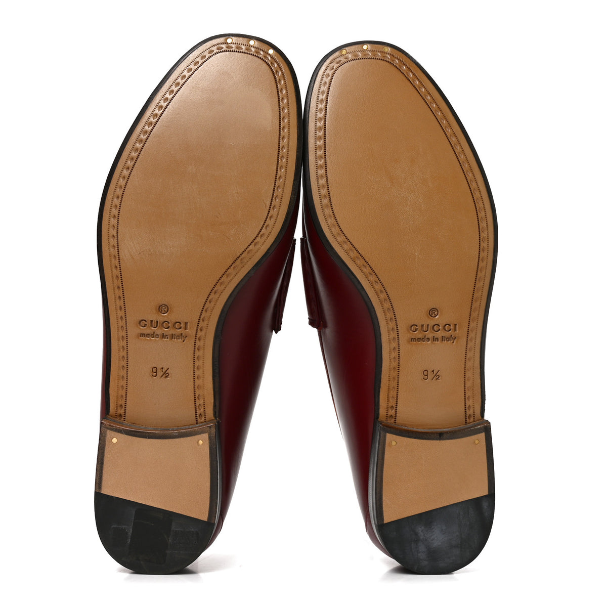 Betis Glamour Calfskin Mens 1953 Horsebit Loafers 9.5  Rosso Ancora