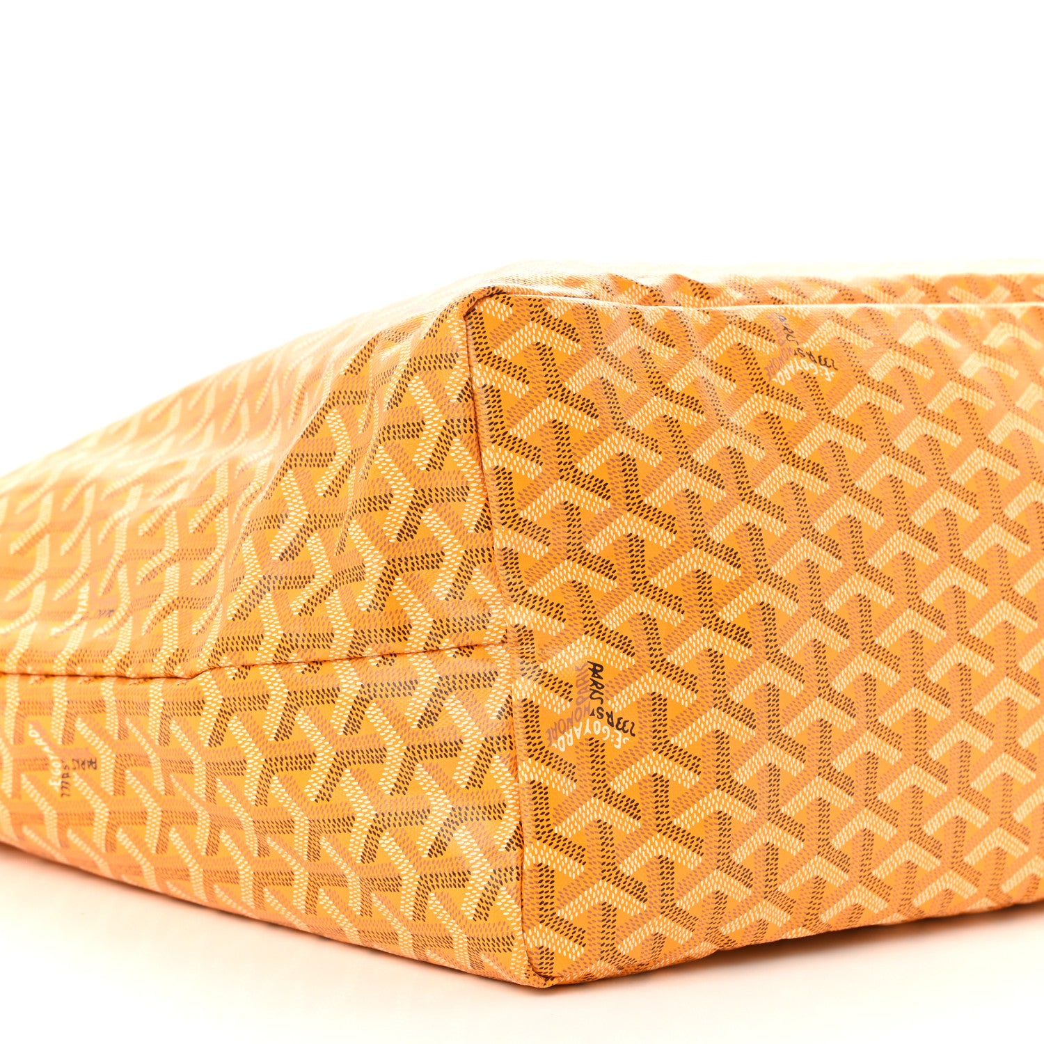 Goyard Goyardine Saint Louis GM Yellow 10 of 11
