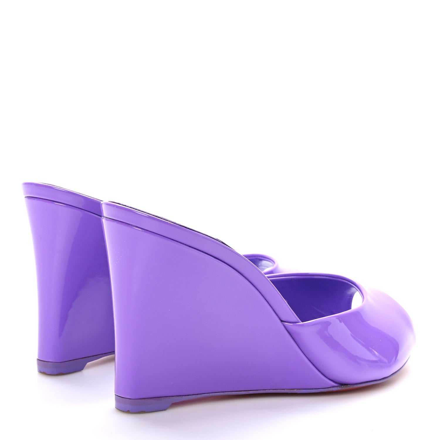 Christian Louboutin Patent Me Dolly Zeppa 85 Sandals 36 Frou Frou 4 of 8