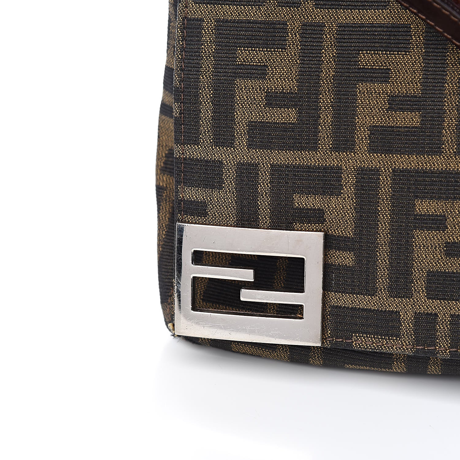 Fendi Zucca Shoulder Bag Tobacco 9 of 9