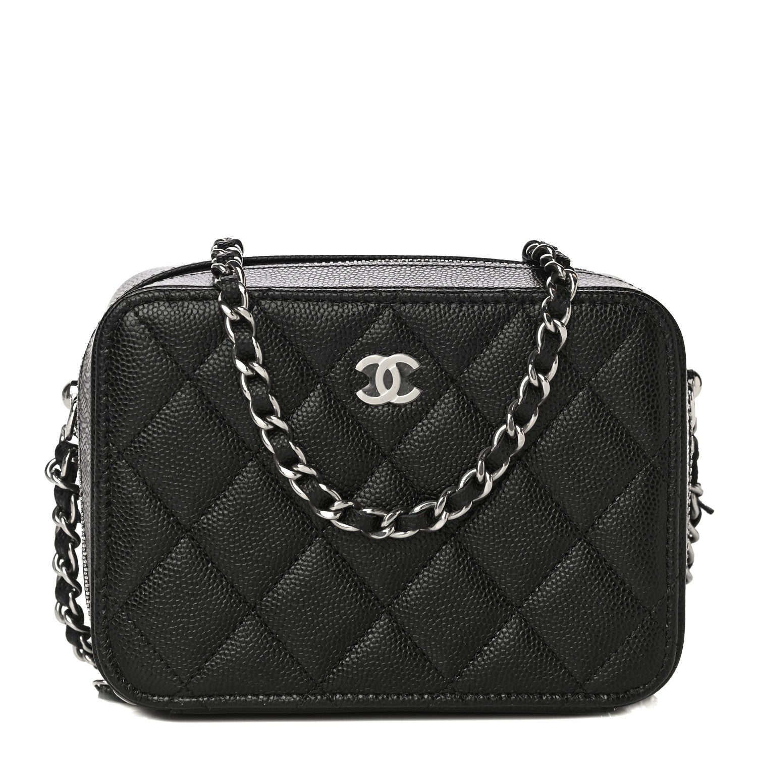 Chanel Caviar Quilted Camera Bag Black 1 of 9
