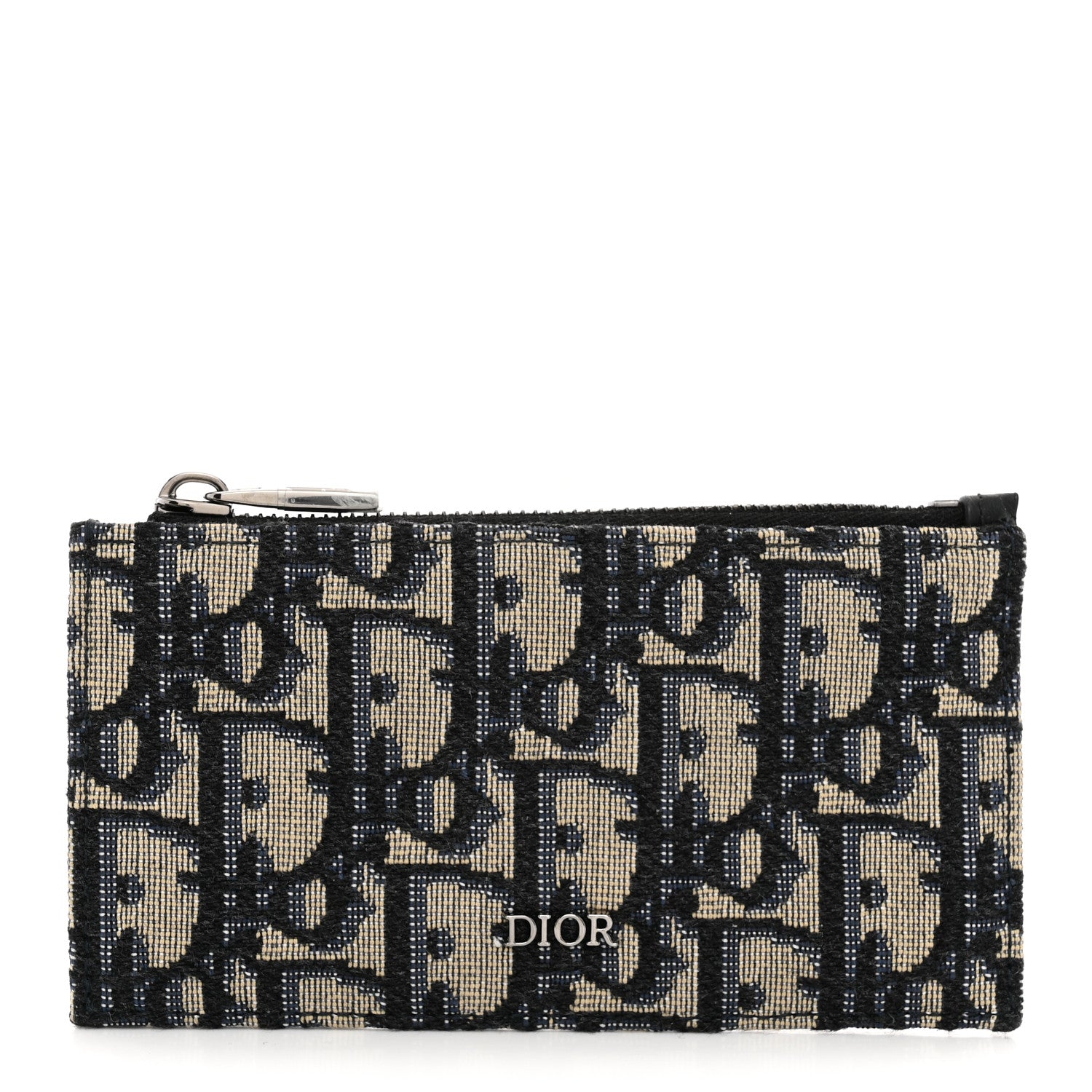 Christian Dior Oblique Dior Pouch Wallet Black 1 of 7