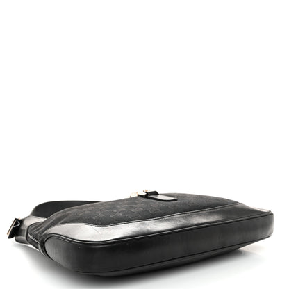 Gucci Monogram Small Jackie O Hobo Black 4 of 14