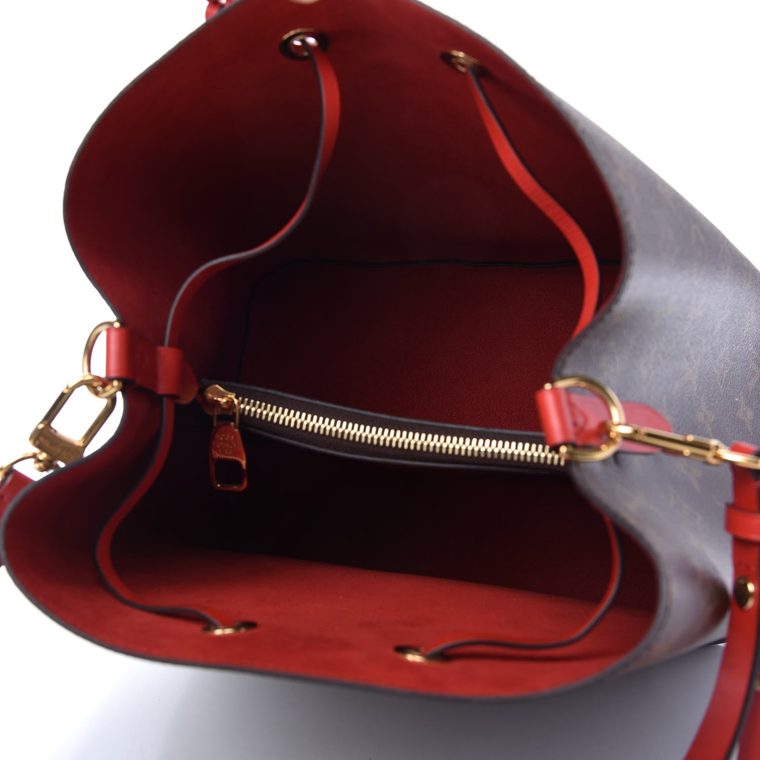 Louis Vuitton Monogram Neonoe MM Coquelicot 5 of 8