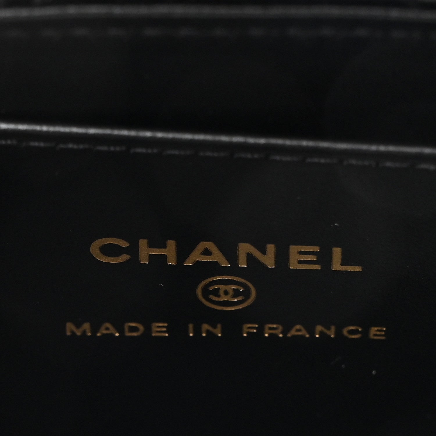 Chanel Shiny Aged Calfskin Quilted Mini Nano Kelly Shopper Black 6 of 11