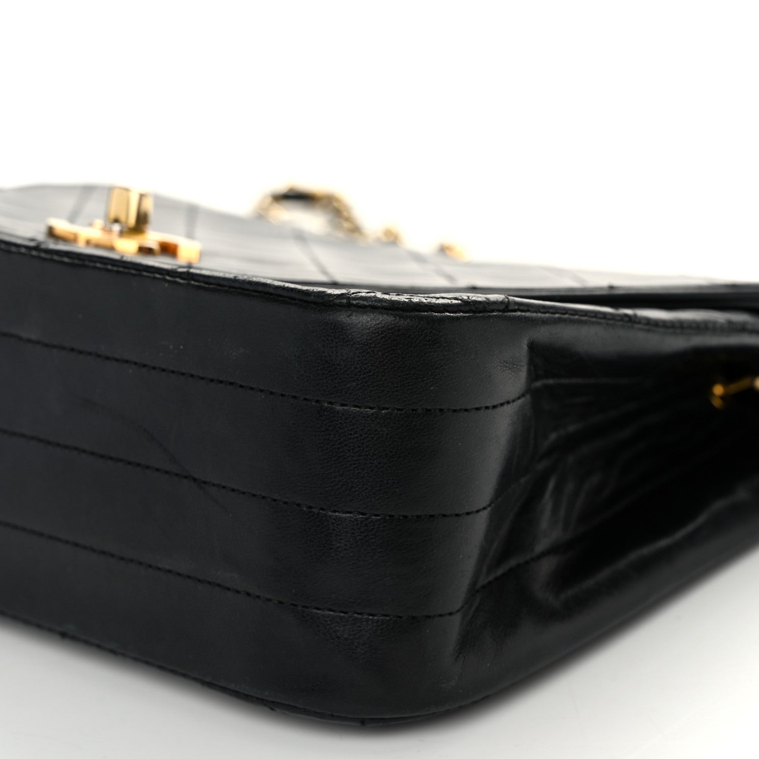 Chanel Lambskin Quilted Small Single Flap Black 11 of 11