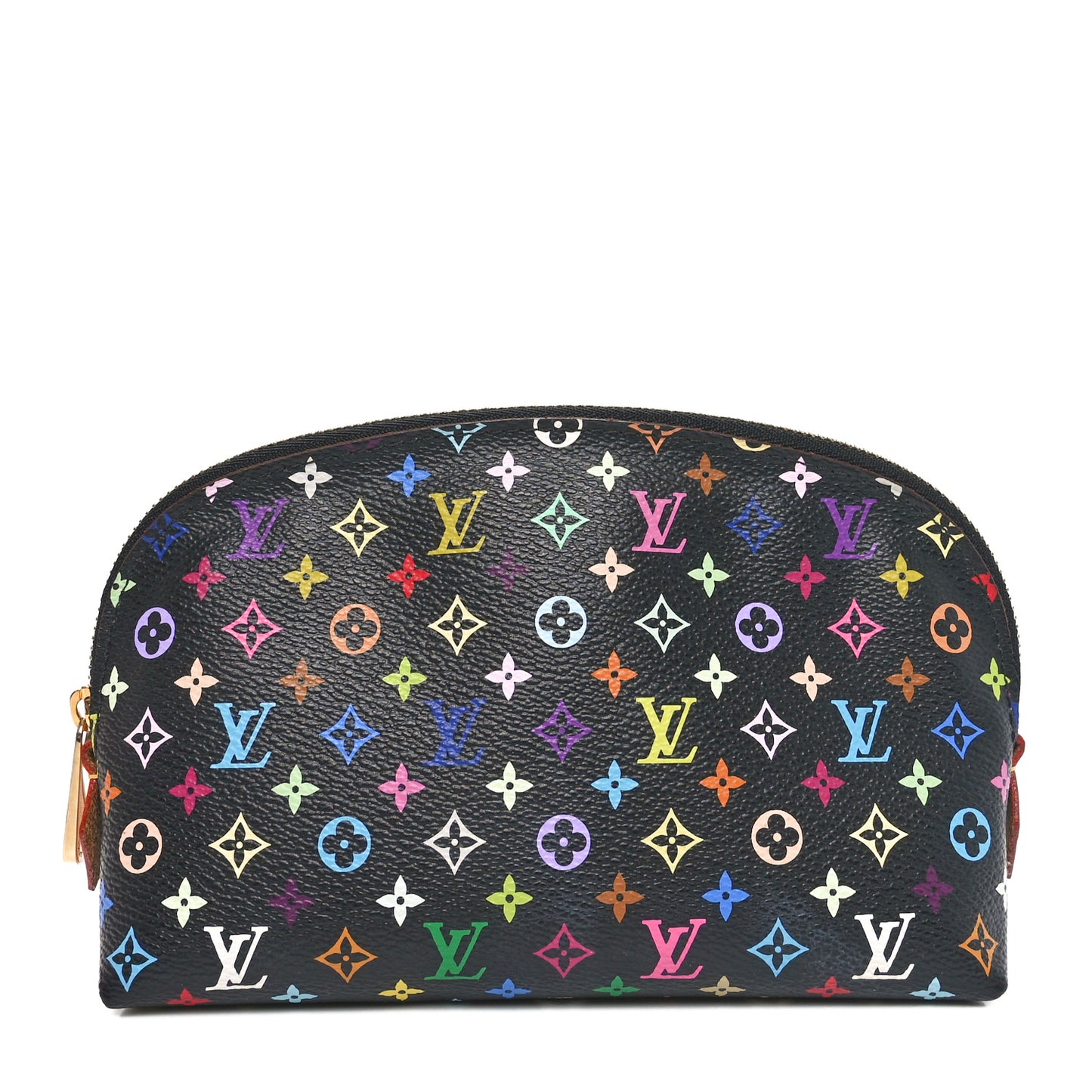 Monogram Multicolor Cosmetic Pouch Black Grenade
