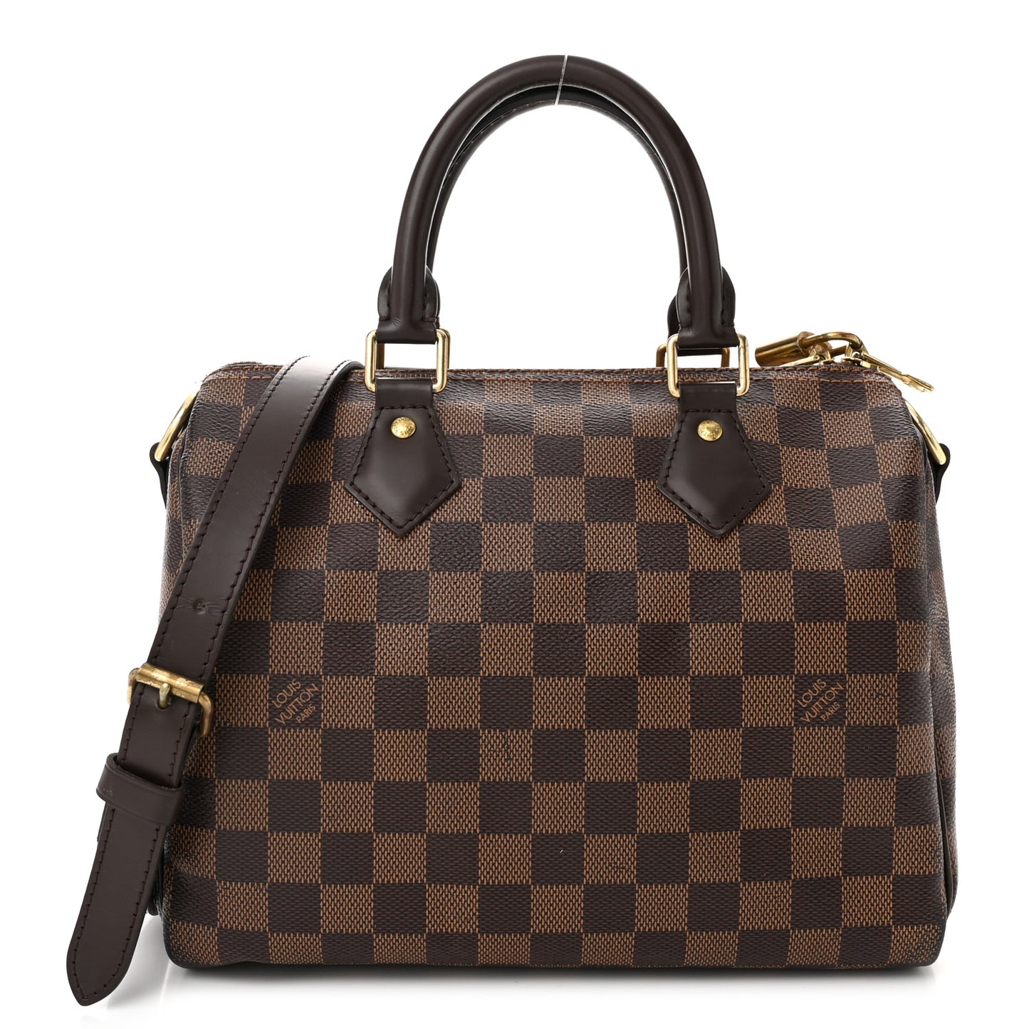 Damier Ebene Speedy Bandouliere 25