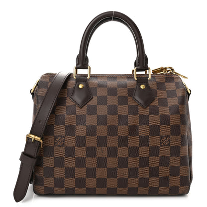 Louis Vuitton Damier Ebene Speedy Bandouliere 25 1 of 12