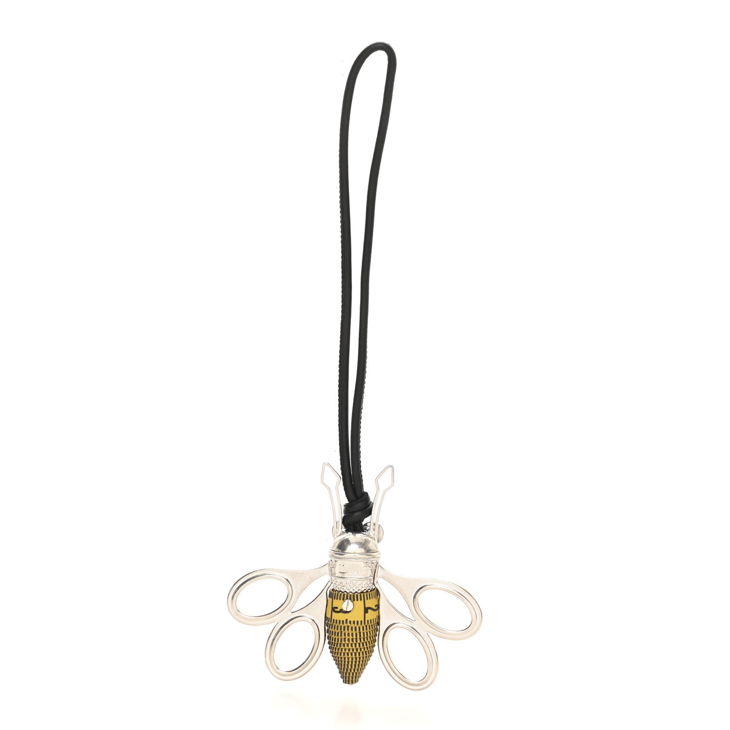 Metal Bee Charm Silver
