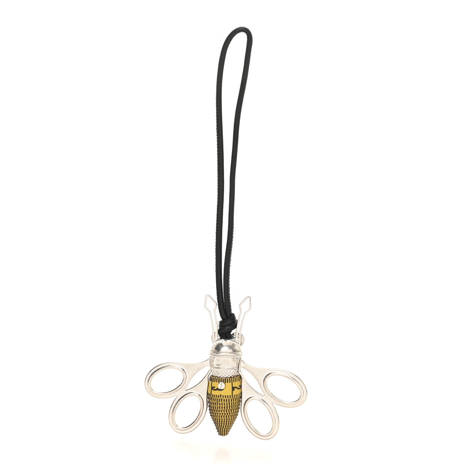 Christian Dior Metal Bee Charm Silver 1 of 4