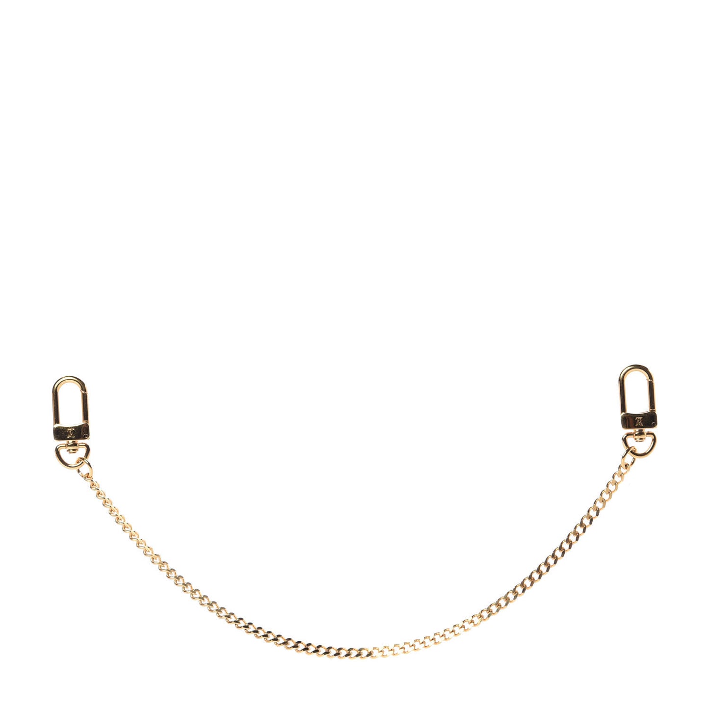 XL Pochette Extender Key Ring Chain Gold