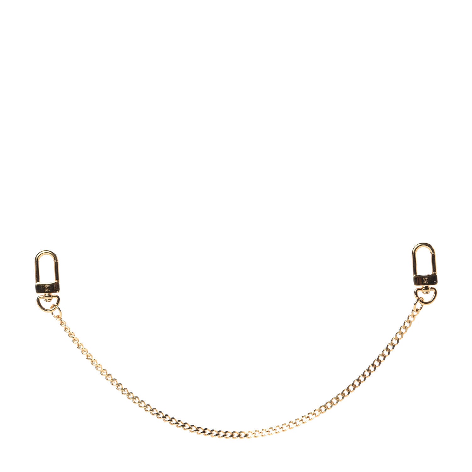 Louis Vuitton XL Pochette Extender Key Ring Chain Gold 1 of 3