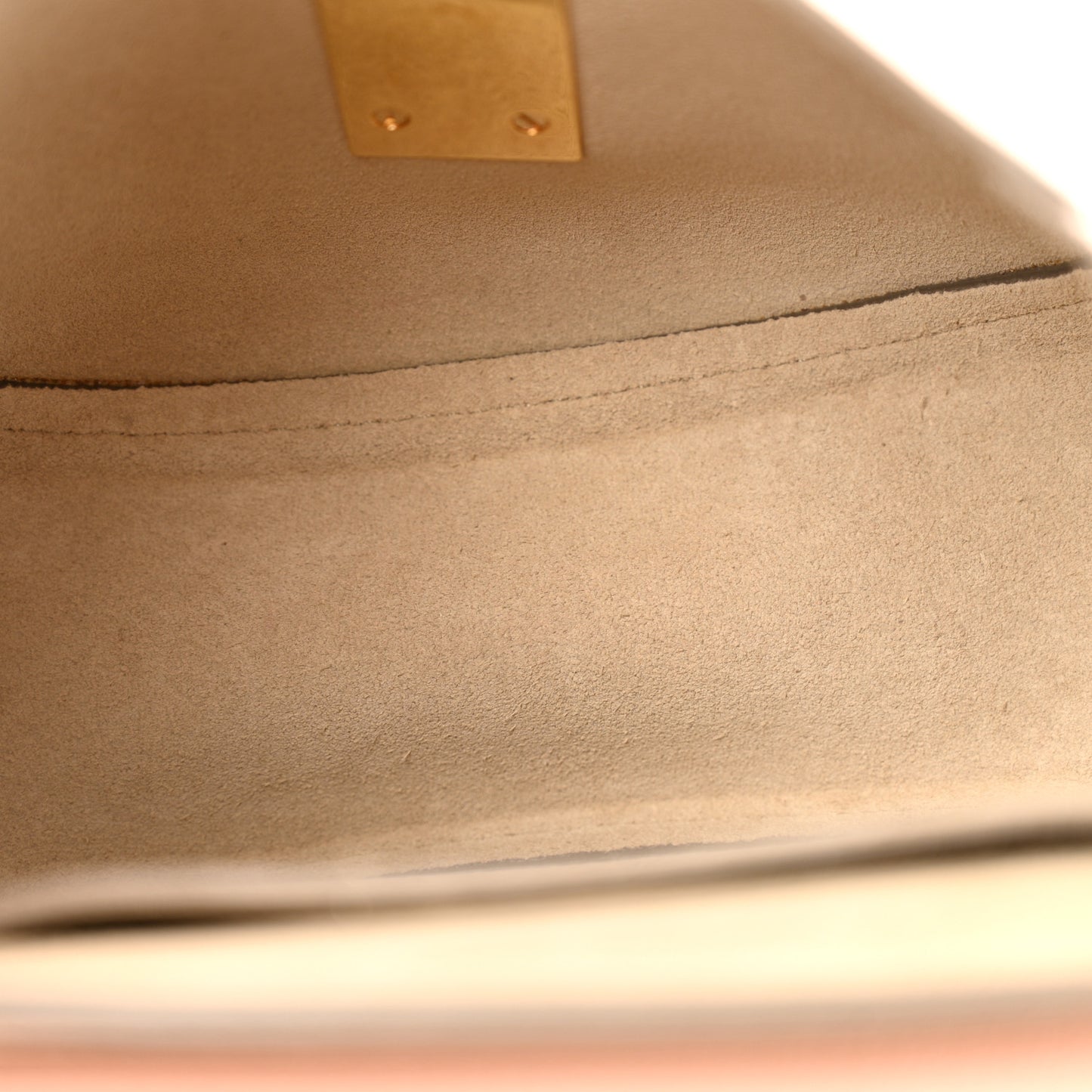 Grained Lambskin Mini Drew Shoulder Bag Cement Pink