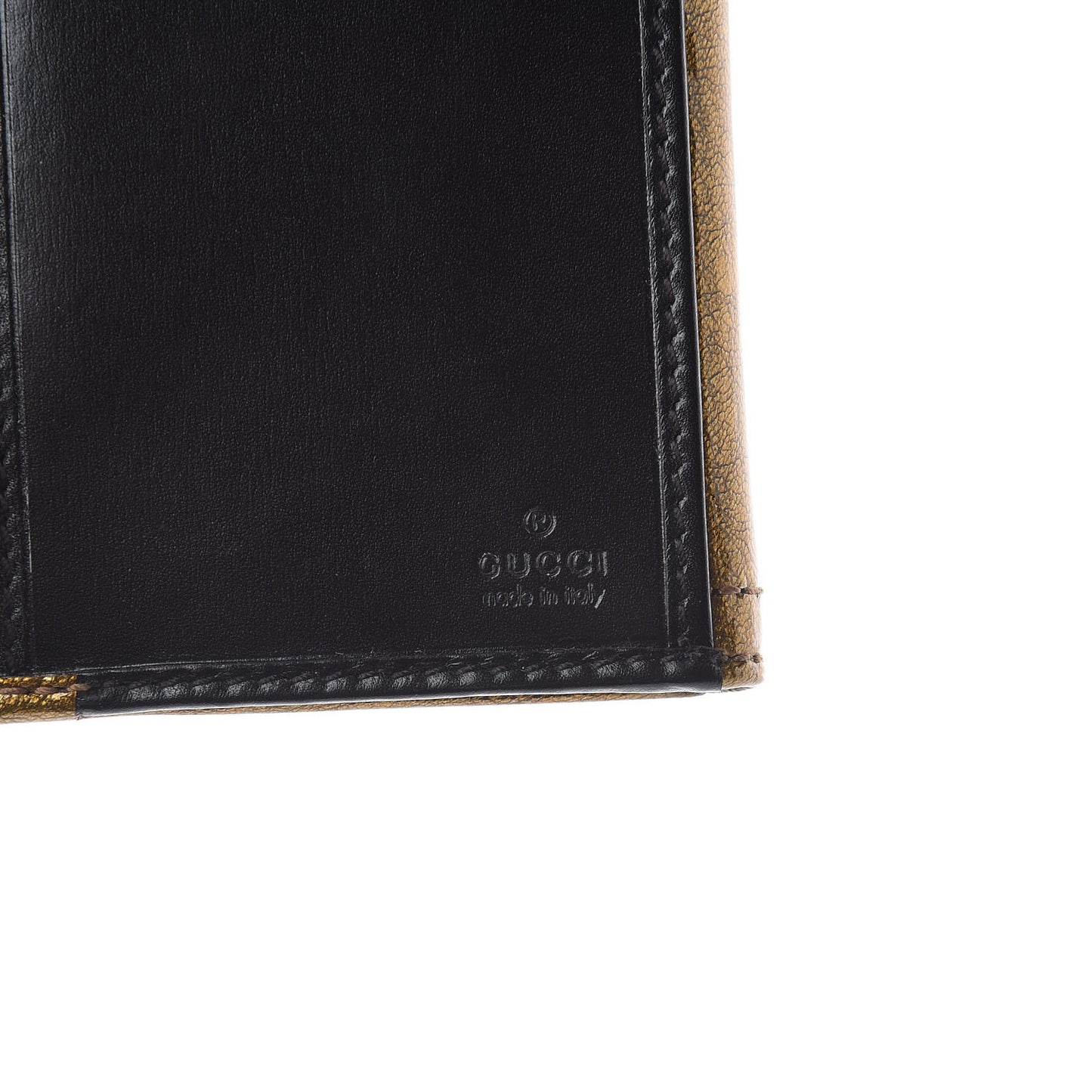 Patent Hysteria Continental Wallet Gold